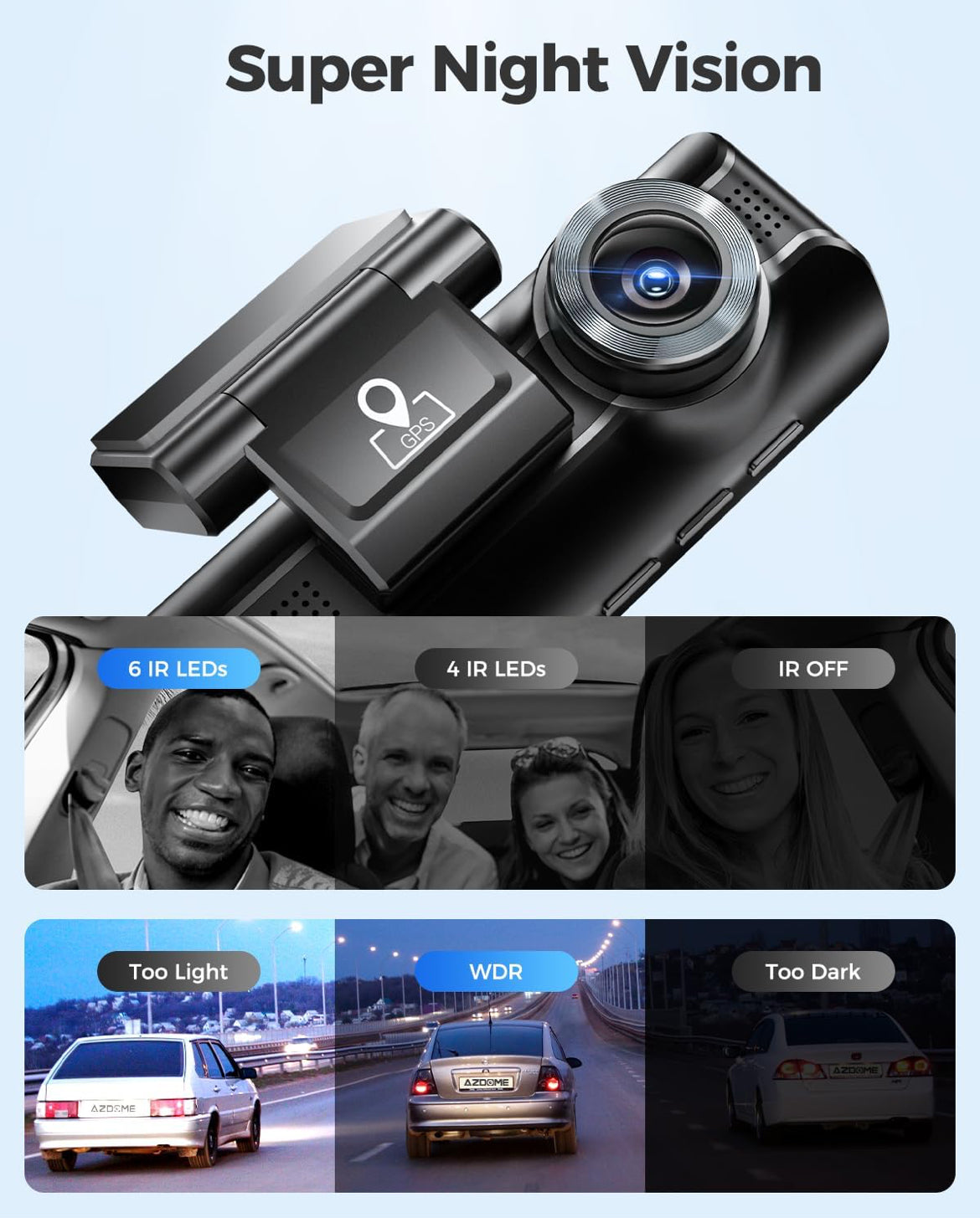 M550 Pro Dash Cam 4K